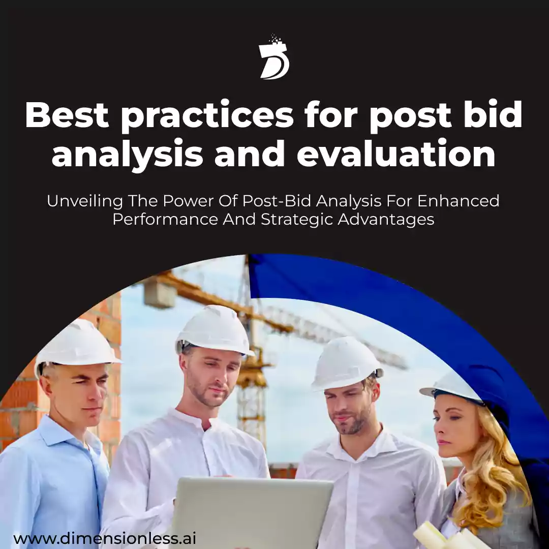 Best Practices for Post Bid Analysis and Evaluation